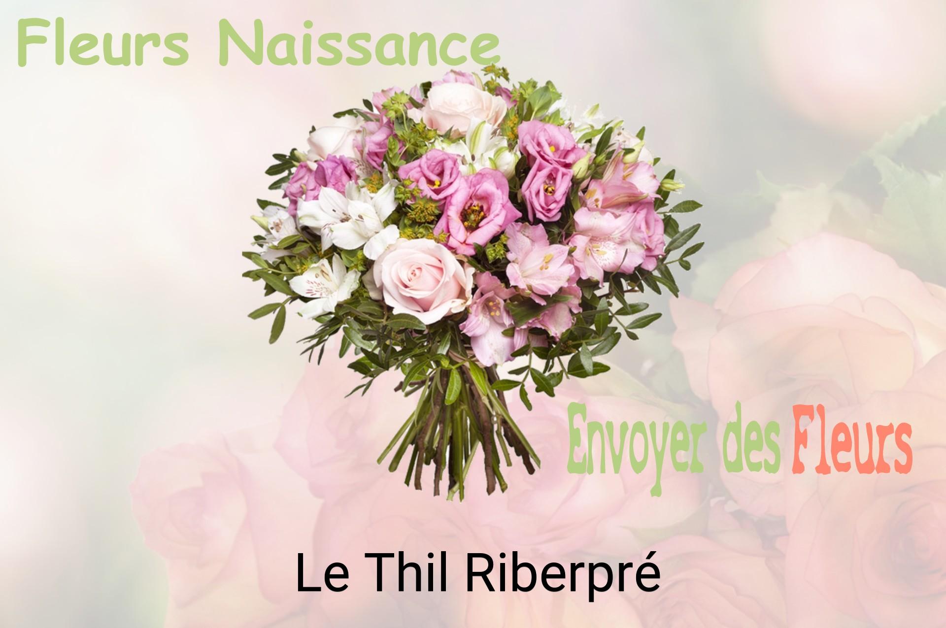 Bouquet de fleurs de naissance livré à Le Thil-Riberpré